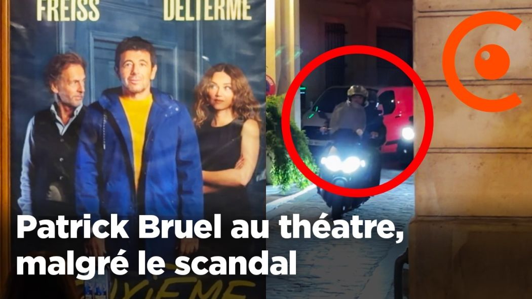Patrick Bruel au théâtre, malgré le scandal des accusations de violences sexuelles