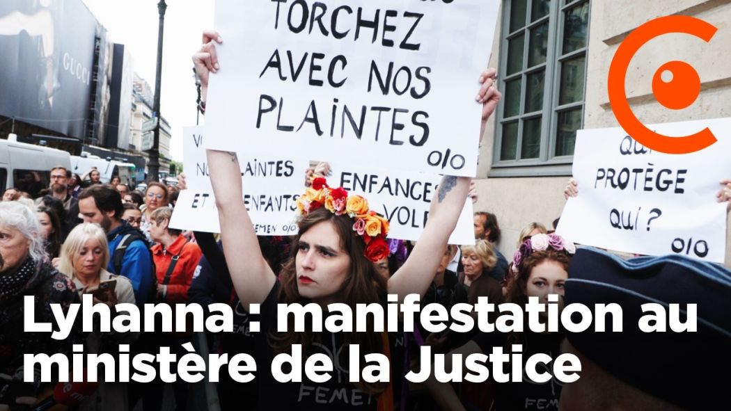 Rally for Lyhanna in front of the Ministry of Justice: