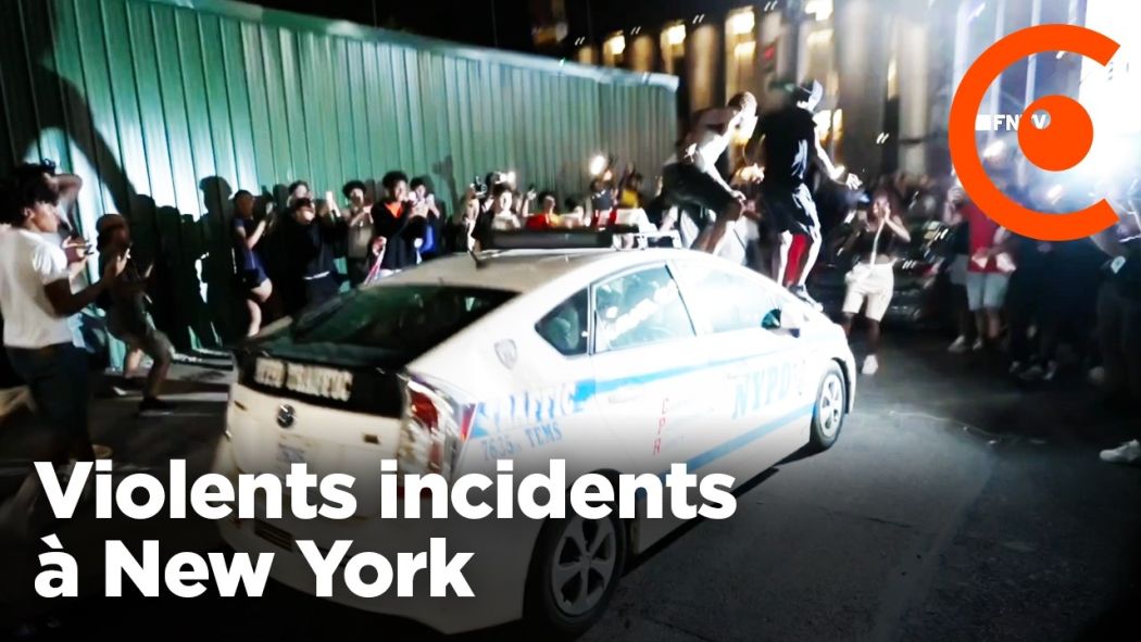 Violents incidents à New York après la victoire des Knicks