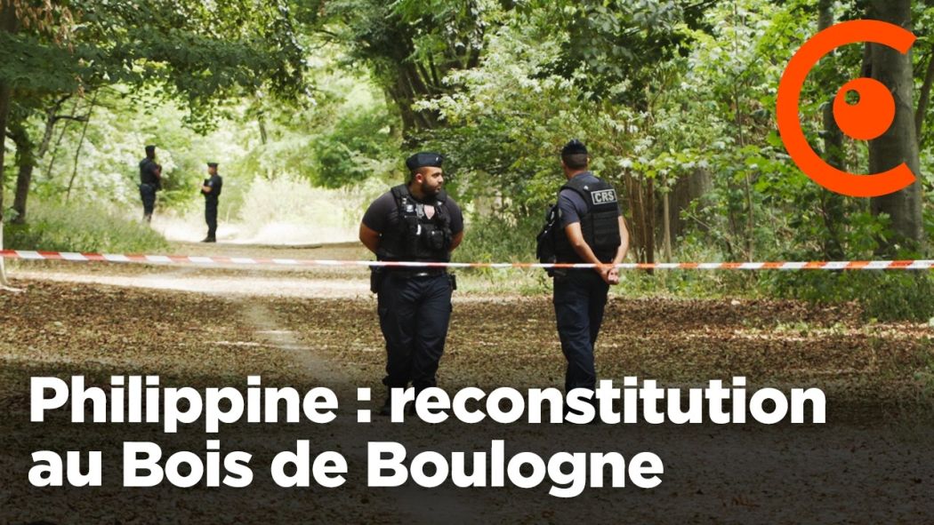 Meurtre de Philippine : reconstitution au Bois de Boulogne