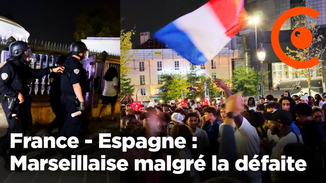 France - Espagne : Marseillaise malgré la défaite et intervention de la police