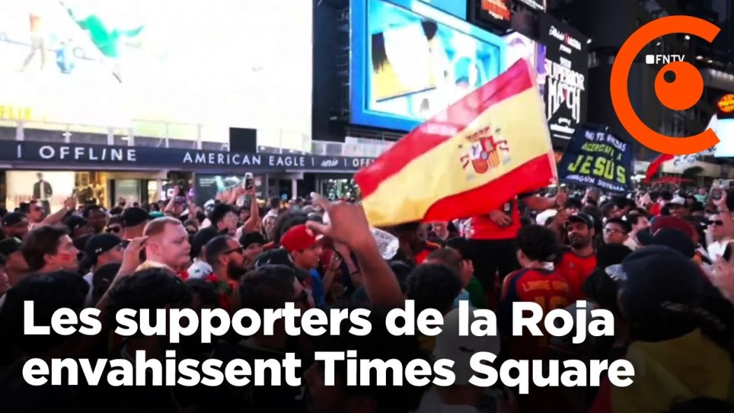 Coupe du Monde 2026 : les supporters de la Roja envahissent Times Square
