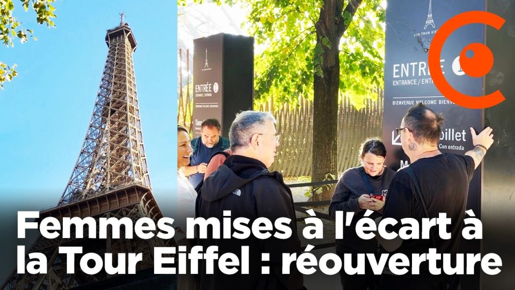 Tour Eiffel : réouverture du monument après une grève suite à la mise à l'écart du personnel féminin