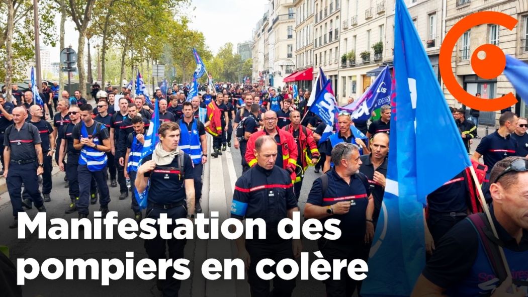 Angry firefighters: demonstration in Paris to demand additional resources