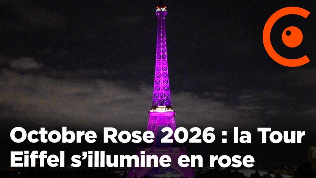 Octobre Rose 2026 : la Tour Eiffel s’illumine en rose