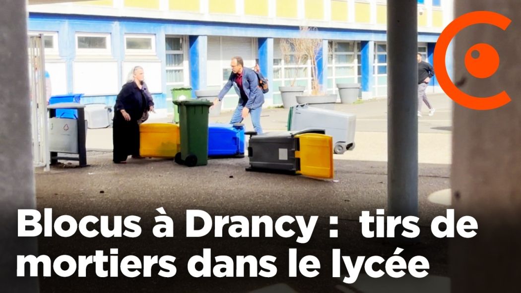 Blockade: mortar fire targeting guards in Drancy