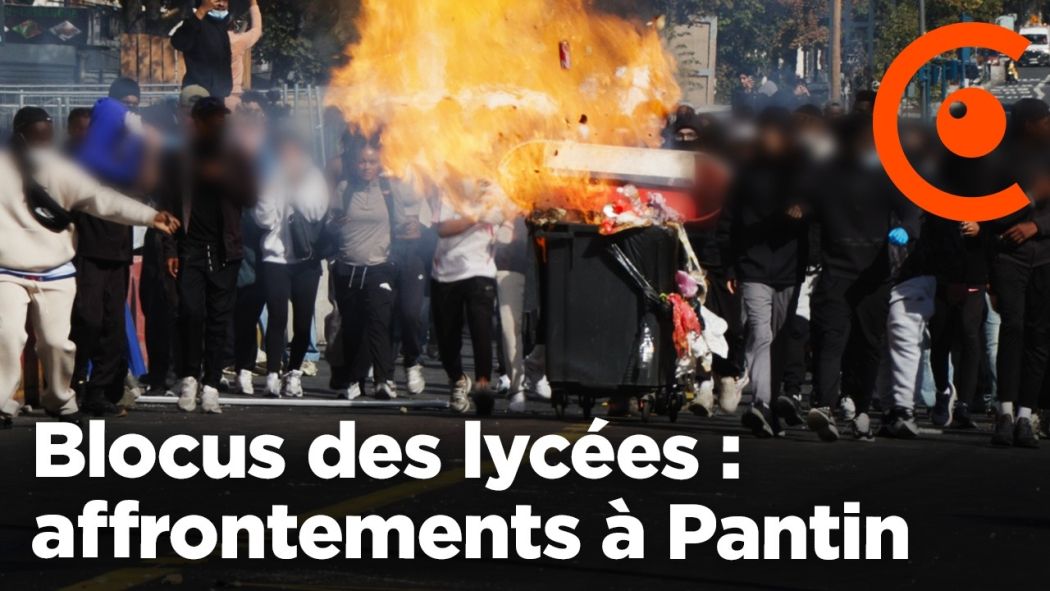 Blocus des lycées : affrontements et tensions à Pantin