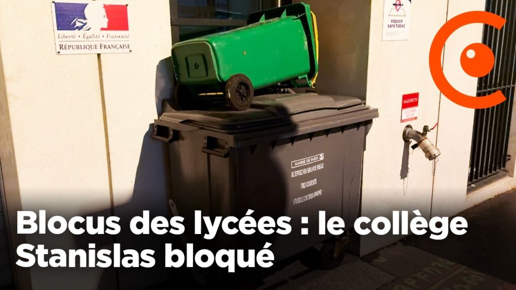 Blocus des lycées : le collège Stanislas bloqué 