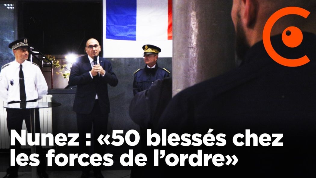 High school students’ protest: Laurent Nuñez meets with police officers