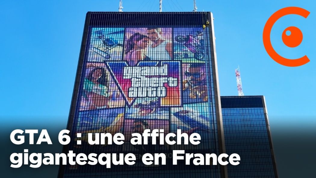 GTA 6: a gigantic billboard in France