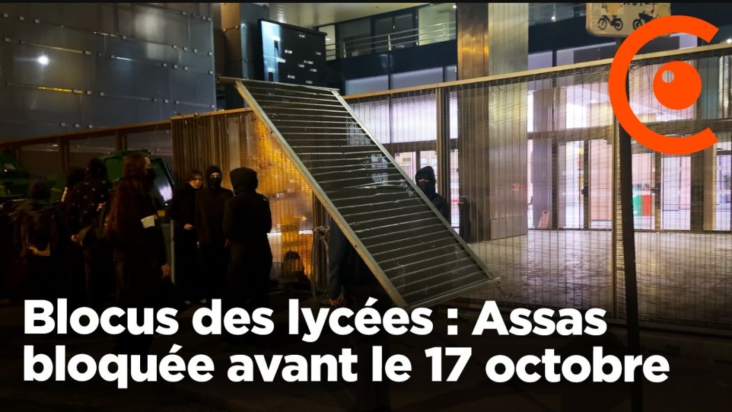 High school students’ anger: Assas University blocked