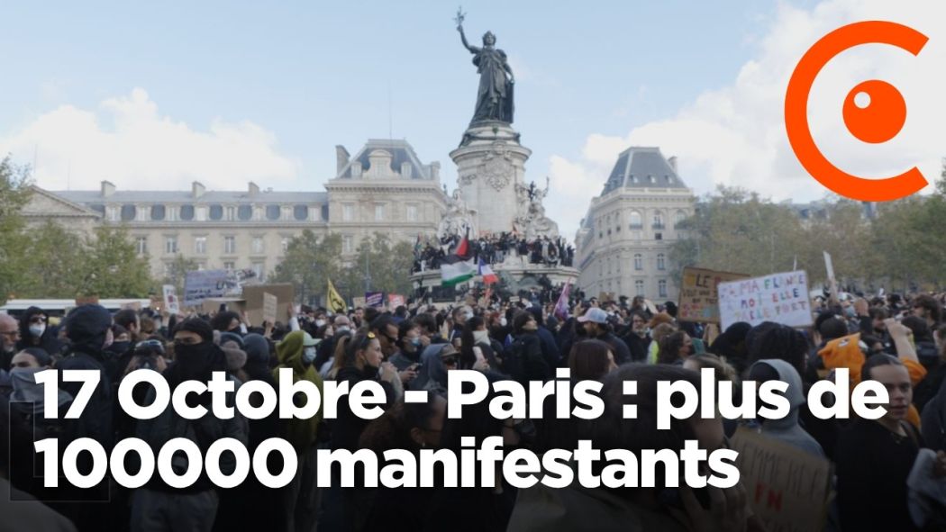 17 octobre : interviews avec des manifestants pacifiques Place de la République
