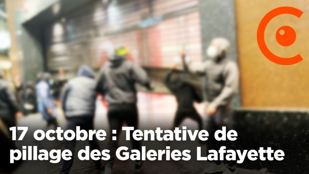 17 octobre : Tentative de pillage des Galeries Lafayette