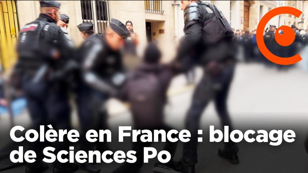 Colère en France : blocage de Sciences Po 