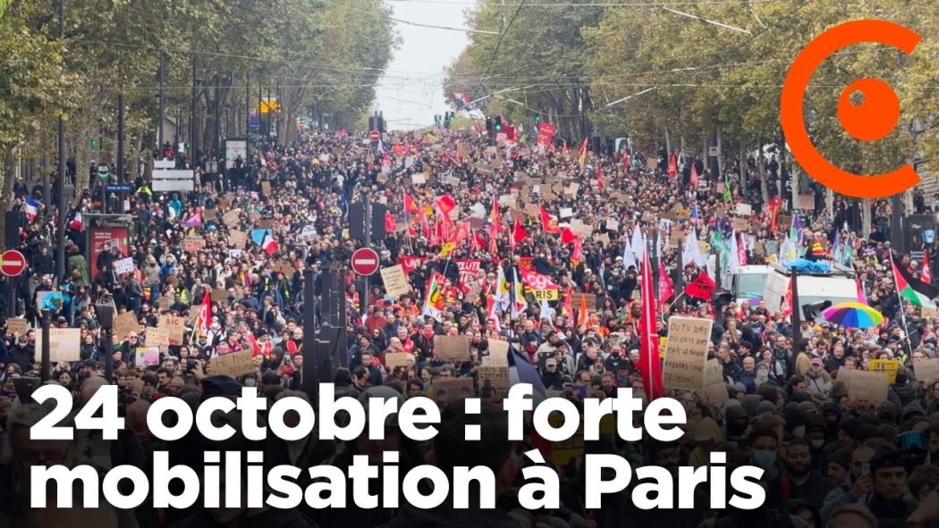 October 24: Strong turnout in Paris