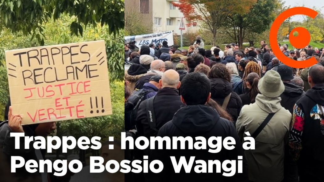 Rassemblement en hommage à Pengo Bossio Wangi, victime de l’attentat terroriste raciste de Trappes