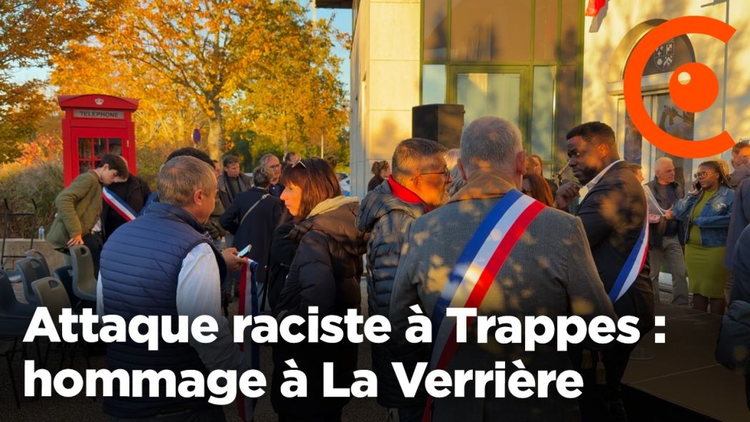 Racist attack in Trappes: tribute in La Verrière