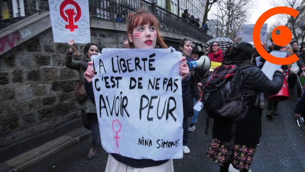 Manifestation pour les droits des femmes 