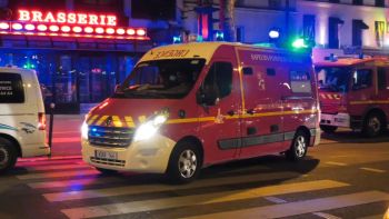 Evacuation of the Jean Jaurès hospital after a fire (March 26, 2018, Paris, France)