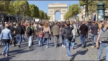 Gilets jaunes Acte 45 : incidents sur les Champs-Élysées 