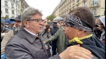Jean Luc-Mélenchon sur la police: "C’est des barbares" 