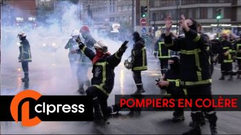 La manifestation des pompiers dégénère : incidents et tensions