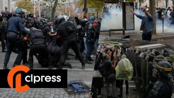 Incidents devant l'ambassade d'Iran à Paris