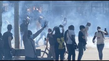 Manifestation pour les sans papiers : tensions et gaz lacrymogène