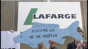 Lafarge : manifestation contre ses usines de la Seine