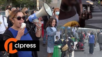 Crack à Paris : manifestation des riverains au Jardin d'Éole