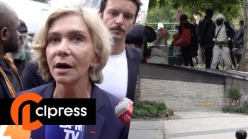 Crack à Paris : Valérie Pécresse au "mur de la honte" 