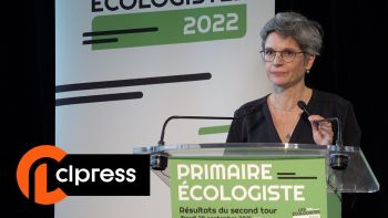 Primaire écolo : discours de défaite de Sandrine Rousseau 