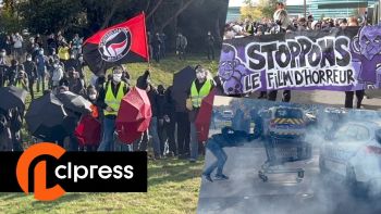 Zemmour à Nantes : incidents entre manifestants et la police