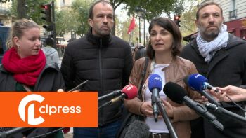 Manifestation pour la Palestine : point presse France Insoumise