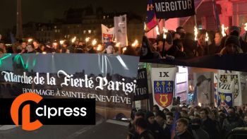 Marche de la "Fierté Parisienne" pour Sainte-Geneviève
