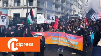 Manifestation contre Jordan Bardella à Marseille
