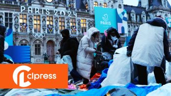 Opération mise à l'abris de réfugiés: "nettoyage social" avant les JO Paris 2024 pour les associations