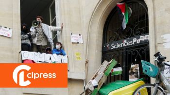 Sciences Po bloqué : conférence de presse des étudiants