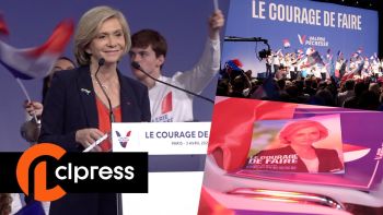 Meeting de campagne présidentielle de Valérie Pécresse 