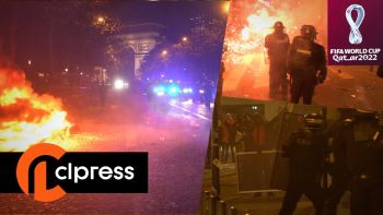 Mondial 2022: Violents incidents sur les Champs-Élysées avant Maroc-France 