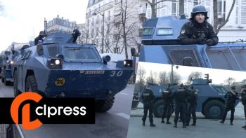 Convoi de la liberté : des blindés de la gendarmarie pour protéger la capitale