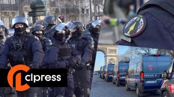 Convoi de la liberté : la CRS 8 FAR mobilisée pour la première fois à Paris