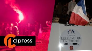 Convoi de la liberté : les français convergent à Bruxelles pour manifester