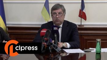 Invasion Russe : Conférence de presse de l'ambassadeur d'Ukraine en France