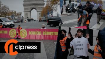 Blocage de "Dernière Rénovation" sur les Champs-Élysées