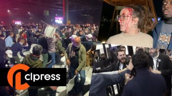 SOS Racisme perturbe le meeting de Zemmour : violents incidents
