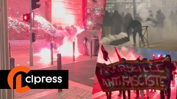 Manifestation contre Éric Zemmour à Marseille : mortiers et lacrymo