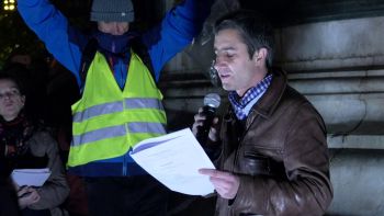 Gilets jaunes : rassemblement de François Ruffin / Nuit Debout