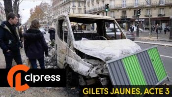 Gilets jaunes :  les dégâts à Paris après les violences 