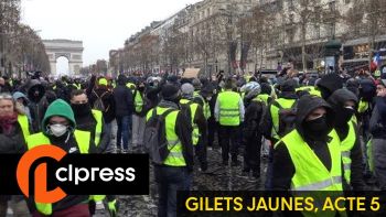 Gilets jaunes Acte 5 : incidents sur les Champs-Élysées